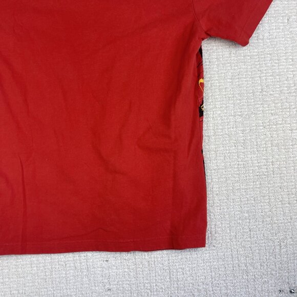 Y2K Can Am BRP Racing Shirt Men M Red AOP Motosport Dirtbike Biker - Picture 15 of 16